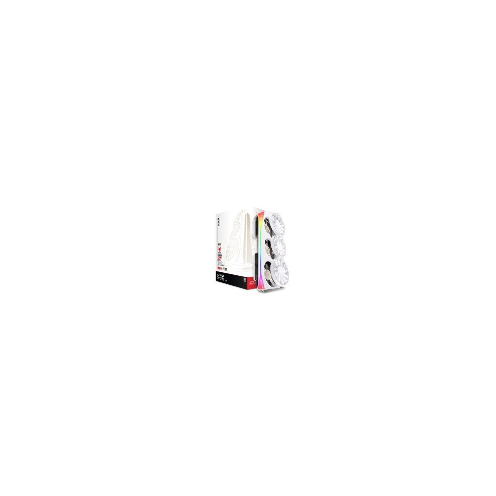 XFX RX 9070XT Mercury Magnetic Air RGB Gaming 16GB OC White retail - 16.384 MB - GDDR6