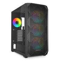 Sharkoon AK3 RGB nero Tempered Glass