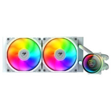 COUGAR CGR-PSDELRGB-W-240 Case per computer Raffreddatore di liquidi tutto in uno Bianco