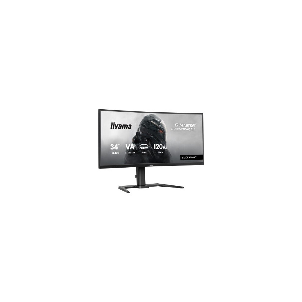 iiyama GCB3482WQSU-B1 Monitor Curvo 34″ UWQHD Business/Gaming
