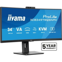 iiyama ProLite Monitor Curvo 34″ UWQHD VA USB-C