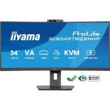 iiyama ProLite Monitor Curvo 34″ UWQHD VA USB-C