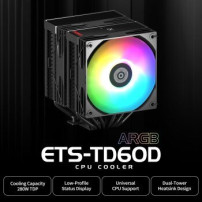 Enermax Cooler Enermax ETS-T60D ARGB Luftkühler schwarz