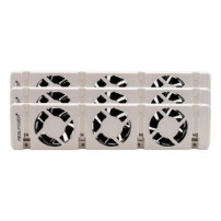 RealPower Heizungslüfter HL-3.3er Set mit 3 Ventilatoren