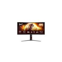AOC G4 CU34G4/69 Monitor PC 86,4 cm (34″) 3440 x 1440 Pixel Nero, Rosso