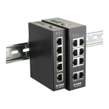 D-Link DIS 100E-8W - Switch unmanaged 8 porte 10/100