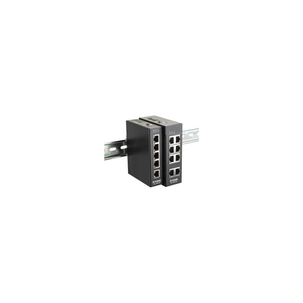 D-Link DIS 100E-8W - Switch unmanaged 8 porte 10/100
