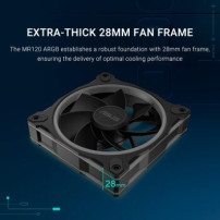ASUS Prime MR120 Fan ARGB Reverse Black Case per computer Ventilatore 12 cm Nero