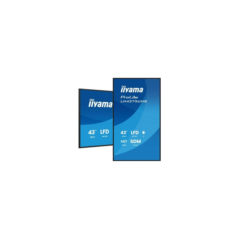 iiyama 43iWIDE LCD 4K UHD 108 cm Display