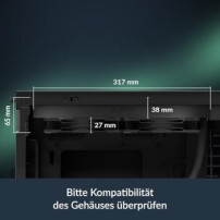ARCTIC Liquid Freezer III Pro 280 A-RGB Processore Raffreddatore di liquidi tutto in uno 14 cm Nero 1 pz