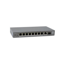 LevelOne Switch 10x FE GEP-1011 1xGE 1xGSFP 120W 8xPoE grau