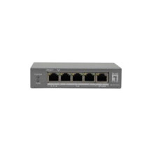 LevelOne Switch 5x GE GEP-0531 60W 4xPoE grau
