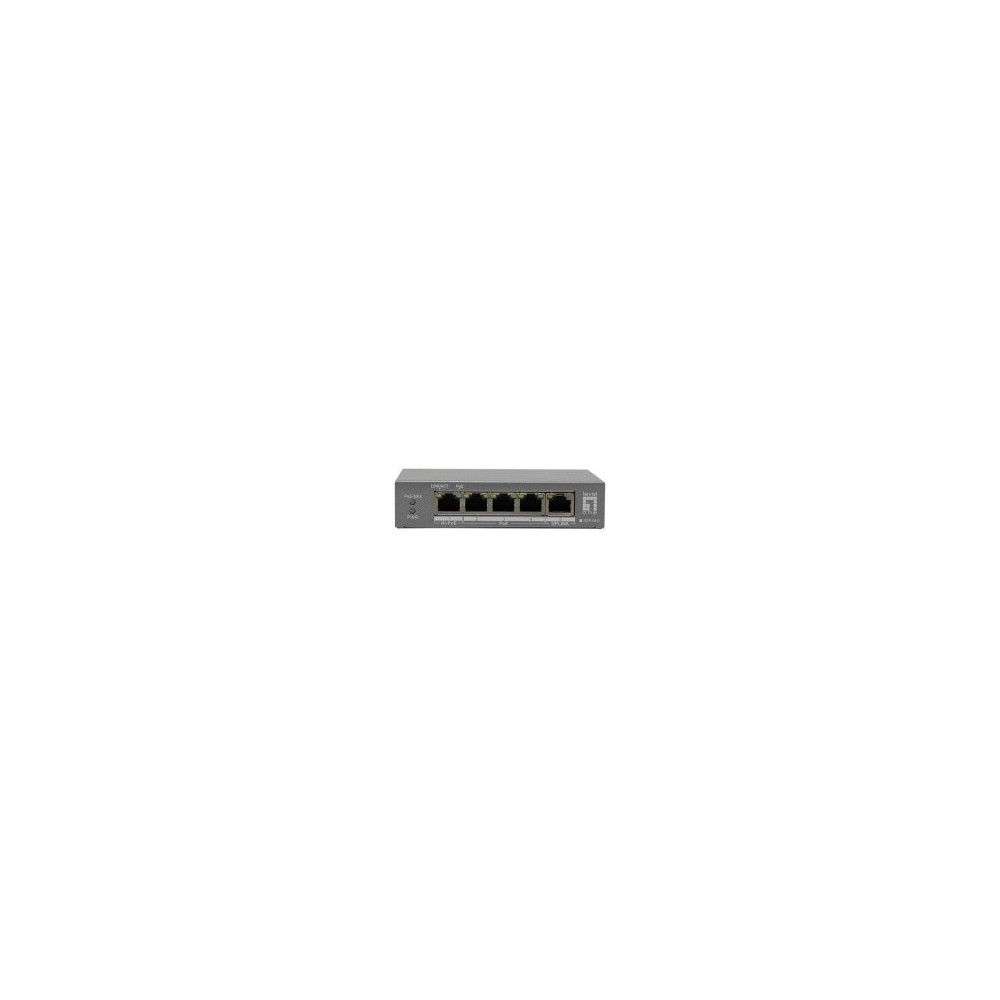 LevelOne Switch 5x GE GEP-0531 60W 4xPoE grau