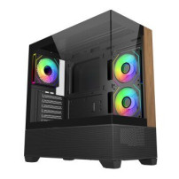 Cooler Master E690-KHNN-S00 270° Full-View Tempered Glass with Seamless Bevel Design Natural
