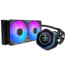 Cooler Master MLX-D24M-A25SZ-L1 Atmos II LCD Black 240mm 2x 120mm Sickleflow edge