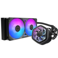 Cooler Master MLX-D24M-A25SZ-V1 Atmos II VRM FAN Black 240mm Radiator 2x 120mm Sickleflow