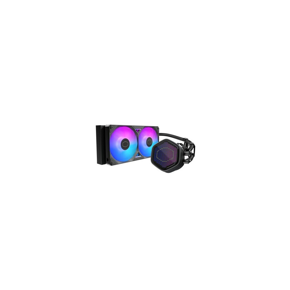 Cooler Master MLX-D24M-A25SZ-P1 Atmos II Pixel LED Black 240mm Radiator 2x 120mm