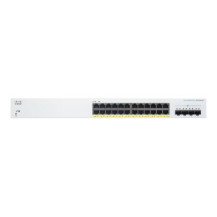 Cisco Business 220 Series CBS220-24P-4X - Switch - Smart - 24 x 10/100/1000 (PoE+)