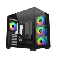 Cooler Master E681-KHNN-S00 270° Full-View Tempered Glass with Seamless Bevel Design 4 x