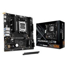 ASRock A620AM-X WiFi AM5 mATX HDMI/DP DDR5 - AMD Sockel AM5 (Ryzen Zen4) - Micro/Mini/Flex-ATX