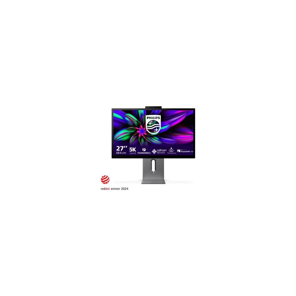 Philips Brilliance 27E3U7903/00 Monitor PC 68,6 cm (27″) 5120 x 2880 Pixel 5K Ultra HD LCD Grigio