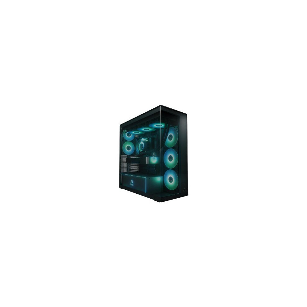 ARCTIC Xtender Black (Tinted Glass) Midi Tower Nero