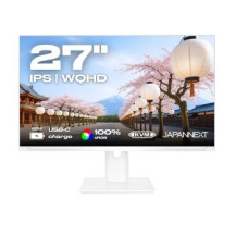 JAPANNEXT JN-IPS270WQHD75F-C65W-HSP-W HDMI/DP WQHD - Flachbildschirm (TFT/LCD)