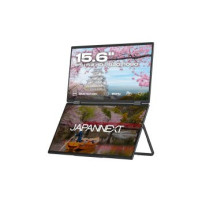 JAPANNEXT 39.6cm JN-DMD-IPS156F Dual-Monitor M-Touch FHD