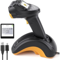 Inateck Barcodescanner Pro8 Black with data transfer station