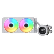 COUGAR CGR-PSDVARGB-W-240 Processore Raffreddatore di liquidi tutto in uno 12 cm Bianco