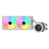 COUGAR CGR-PSDVARGB-W-240 Processore Raffreddatore di liquidi tutto in uno 12 cm Bianco