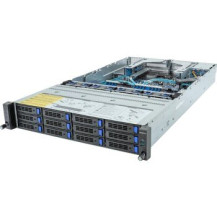 GIGABYTE R283-S94-AAH1 Intel C741 LGA 4677 (Socket E) Armadio (2U) Nero, Acciaio