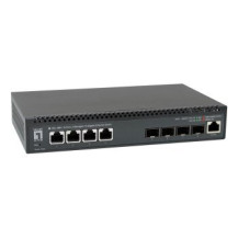 LevelOne XEL-0891 Gestito L3 10G Ethernet (100/1000/10000) Desktop Grigio
