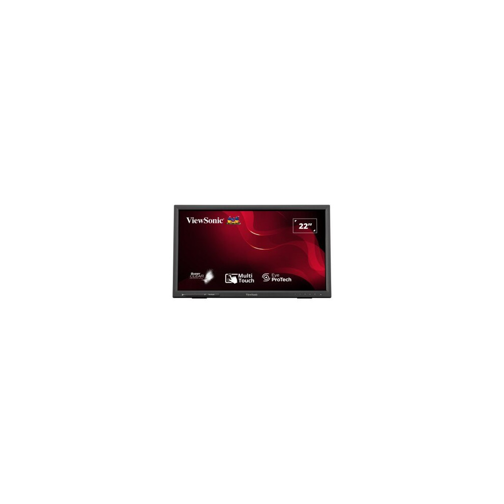 Viewsonic TD2223-2 Monitor PC 55,9 cm (22″) 1920 x 1080 Pixel Full HD LCD Touch screen Nero