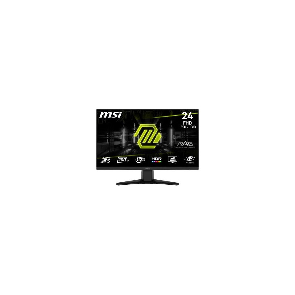 MSI MAG 242F Monitor PC 60,5 cm (23.8″) 1920 x 1080 Pixel Full HD LCD Nero