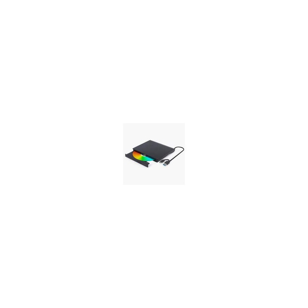 Gembird DVW EXT SLIM DVD-USB-031 black USB-C&3.1 DVD CD - DVD-Brenner - CD: 24x