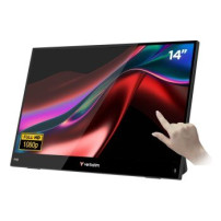 Verbatim Portable 14″ FHD Touch Monitor LIGHT Monitor portatile Nero 35,6 cm (14″) LCD 1920 x 1080 Pixel