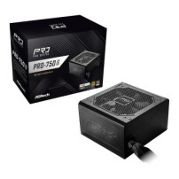 ASRock Pro Series Pro-750G ATX 80+ Gold black - ATX