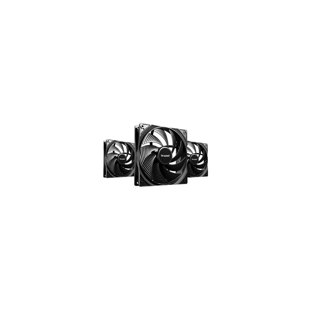 be quiet! Pure Wings 3 140mm | PWM high-speed Triple Pack Case per computer Ventilatore 14 cm Nero 3 pz