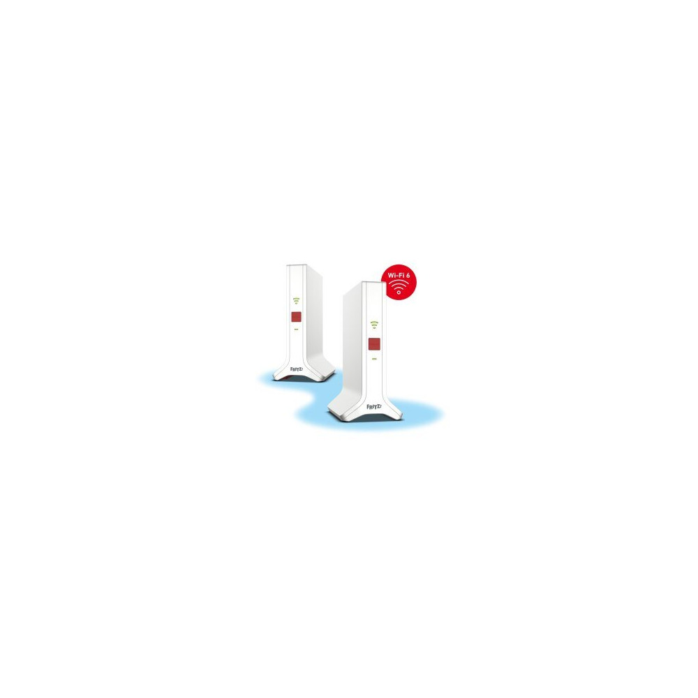 Mesh Set 4200 Dual-band (2.4 GHz/5 GHz) Wi-Fi 6E (802.11ax) Rosso, Bianco 2x2/4x4