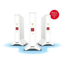 Mesh Set 4200 Dual-band (2.4 GHz/5 GHz) Wi-Fi 6E (802.11ax) Rosso, Bianco 2x2/4x4