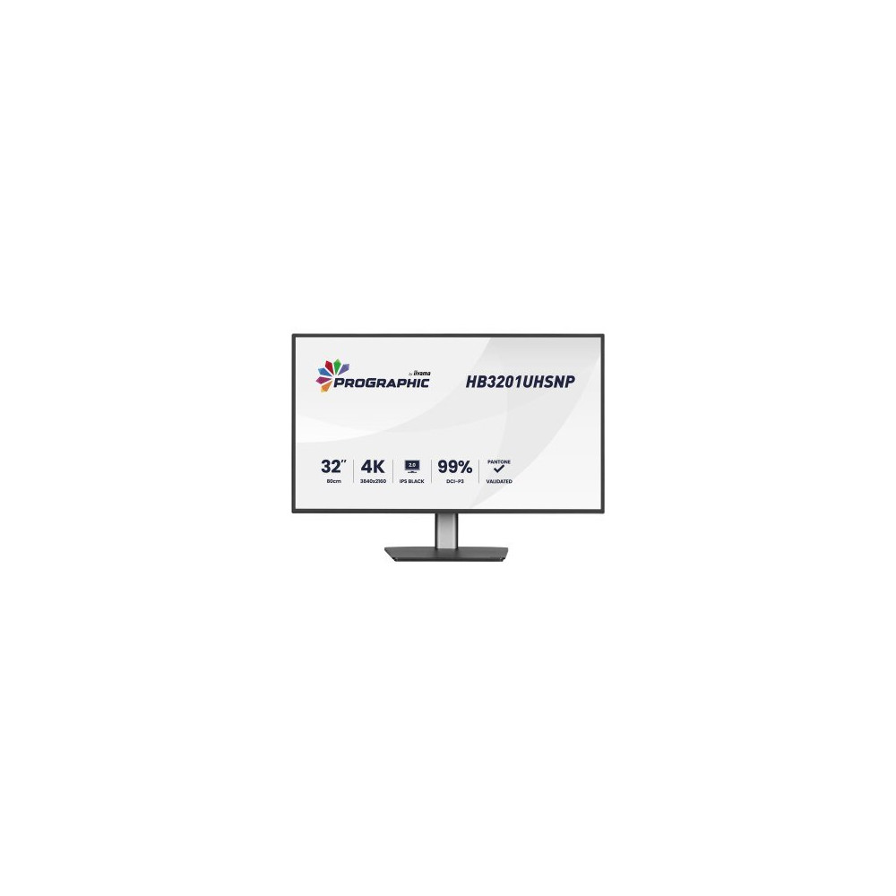 iiyama ProGraphic Monitor 32″ 4K UHD IPS USB-C