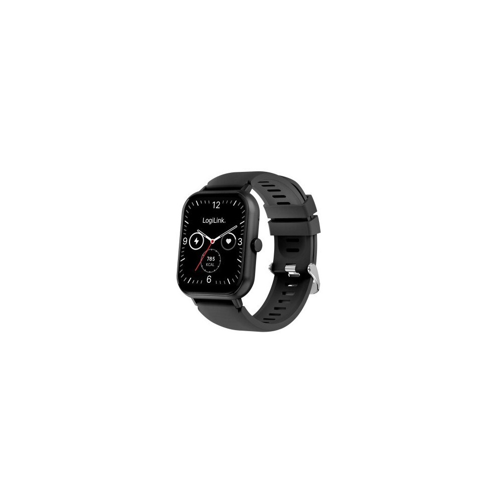 LogiLink Smartwatch Edge 1.83″ LCD Touchscreen BT5.2 black