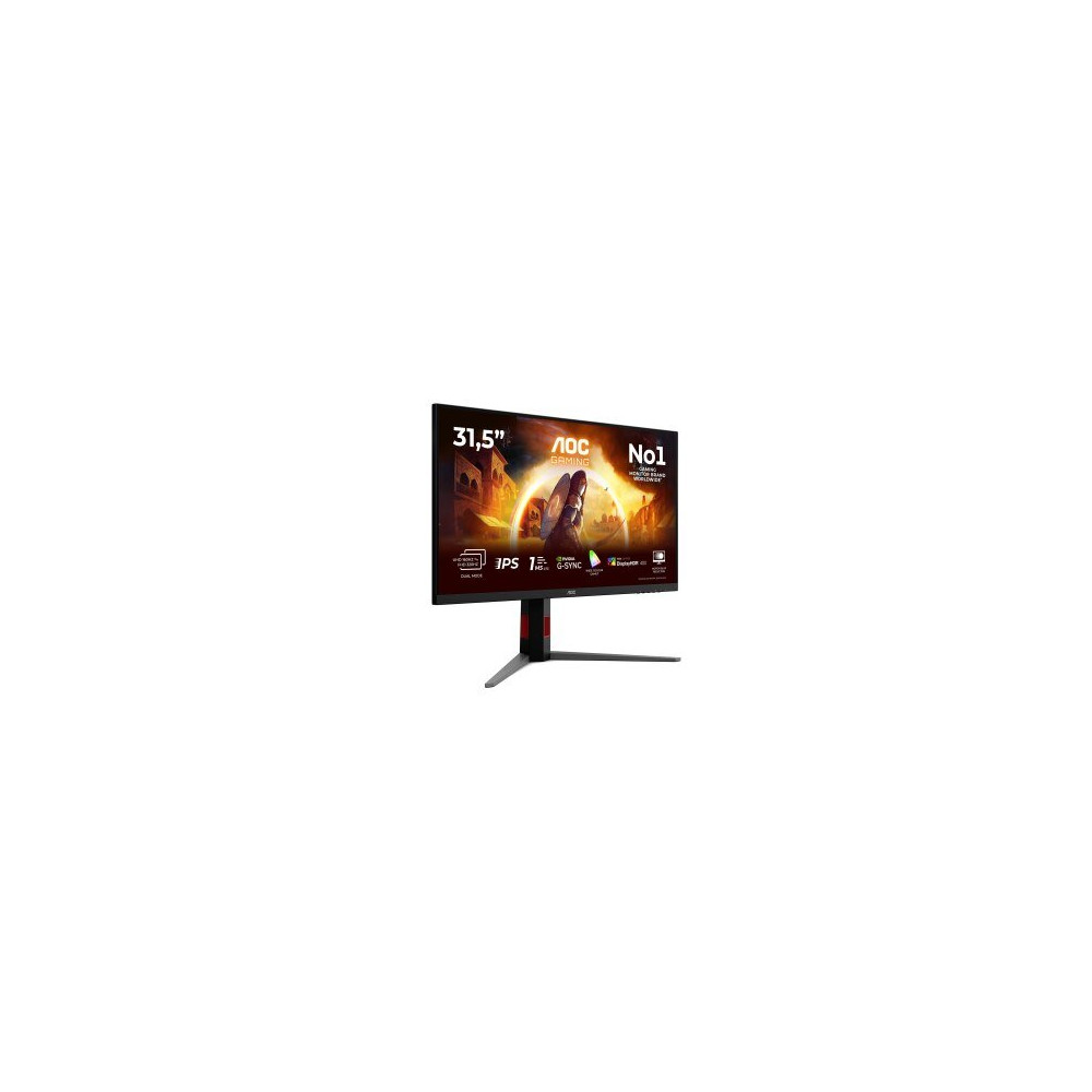 AOC G4 U32G4U Monitor PC 80 cm (31.5″) 3840 x 2160 Pixel 4K Ultra HD Nero, Rosso