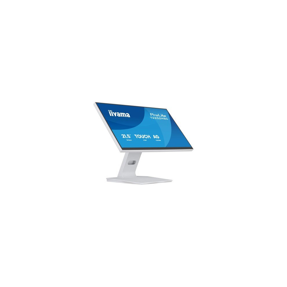 iiyama ProLite T2252MSC-W2AG Monitor PC 54,6 cm (21.5″) 1920 x 1080 Pixel Full HD LCD Touch screen Bianco