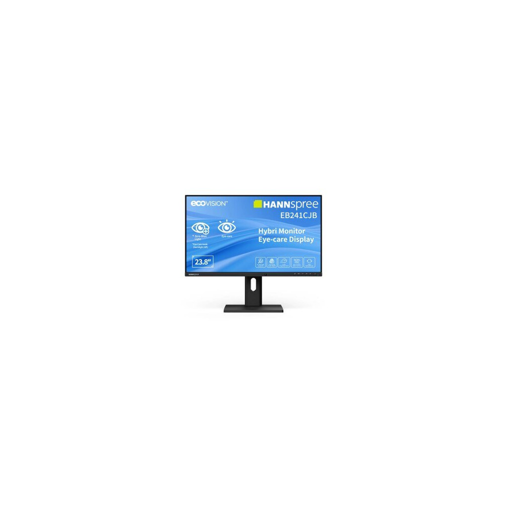 Hannspree Hybri Monitor EB241CJB Monitor PC 60,5 cm (23.8″) 1920 x 1080 Pixel Full HD LCD Nero