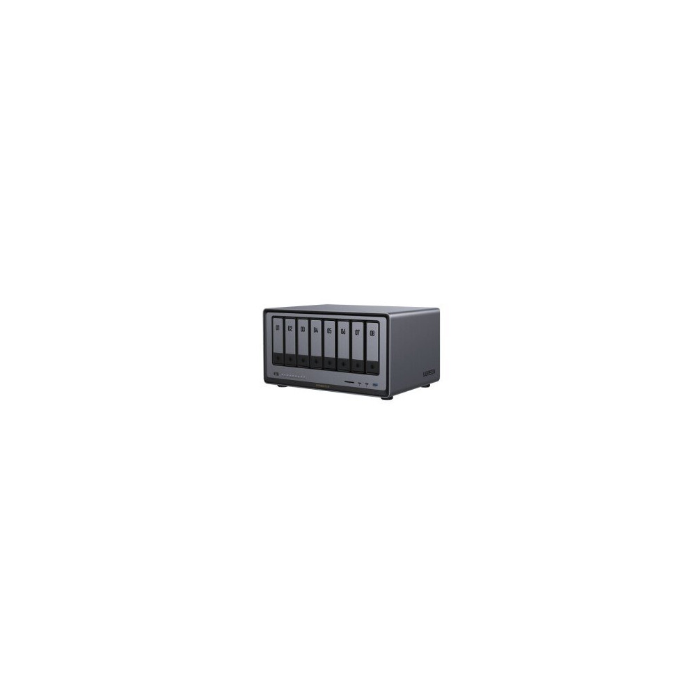 Ugreen 35127B server NAS e di archiviazione Desktop Intel® Core™ i5 i5-1235U 8 GB DDR5 0 TB UGOS Pro Grigio