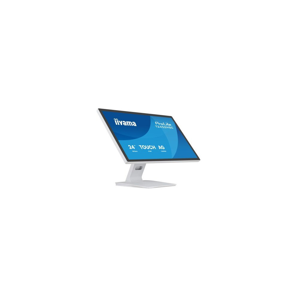 iiyama ProLite T2452MSC-W1AG Monitor PC 61 cm (24″) 1920 x 1080 Pixel Full HD LED Touch screen Bianco