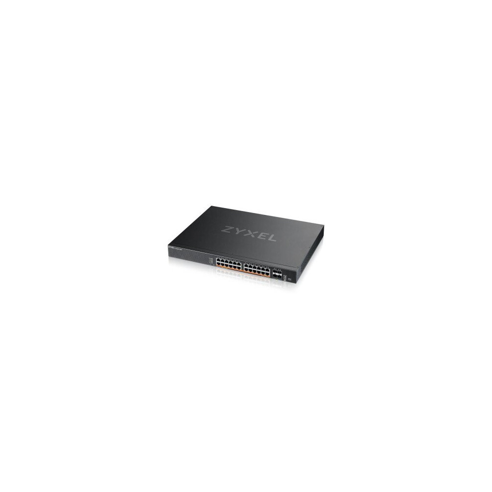 Zyxel XMG2230-28HP Gestito L2/L3 2.5G Ethernet (100/1000/2500) Supporto Power over Ethernet (PoE) 1U Nero