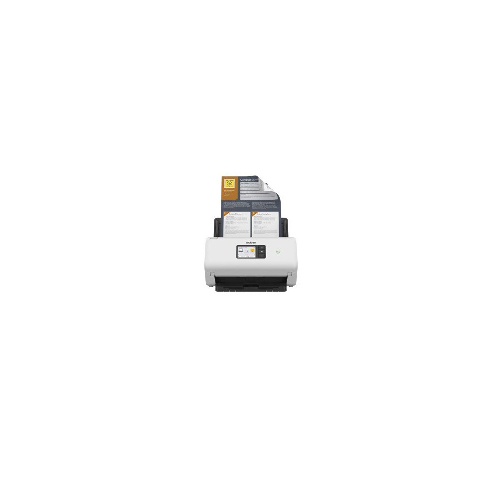 Brother ADS-4550W scanner Scanner ADF 600 x 600 DPI Nero, Bianco